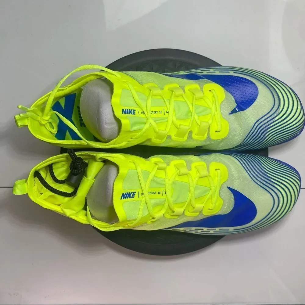 🆕 Nike Zoom Victory 5 XC 'Volt Racer Blue' - Mens 11.5 - Picture 5 of 11